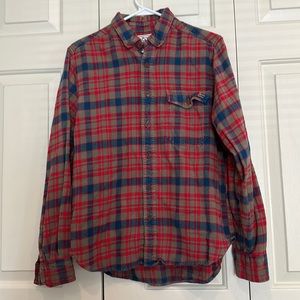 Mens Woolrich flannel shirt size M